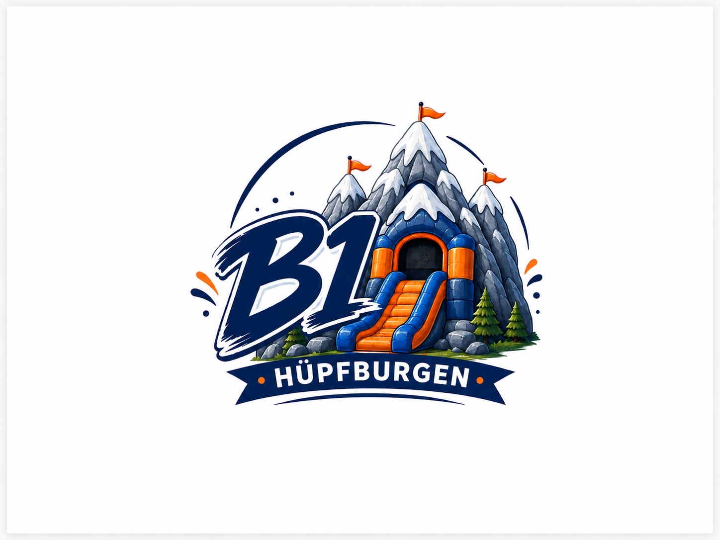 B1 Hüpfburgen Logo